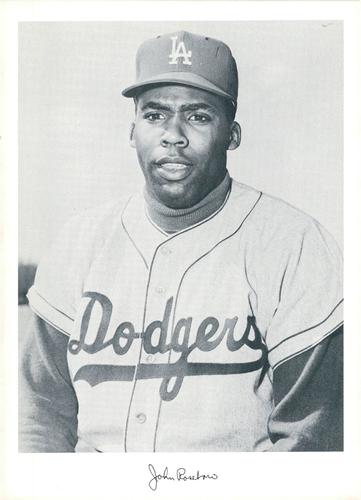 1961 Danny Goodman Los Angeles Dodgers Set A #NNO John Roseboro Front
