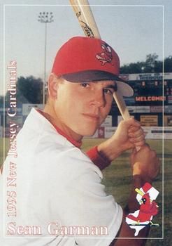 1995 Multi-Ad New Jersey Cardinals #NNO Sean Garman Front