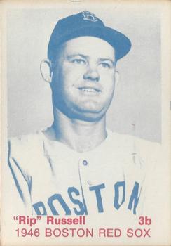 1975 TCMA 1946 Boston Red Sox (Red Names) #NNO Rip Russell Front