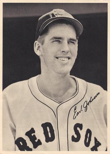1950 Boston Red Sox Picture Pack #NNO Earl Johnson Front