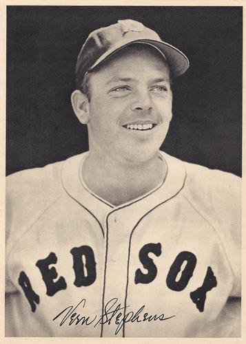 1950 Boston Red Sox Picture Pack #NNO Vern Stephens Front