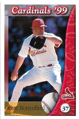 1999 St. Louis Cardinals Police #NNO Kent Bottenfield Front