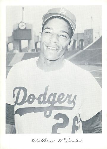 1961 Danny Goodman Los Angeles Dodgers Set C #NNO William H. Davis Front
