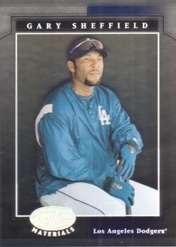 2001 Leaf Certified Materials #49 Gary Sheffield Front