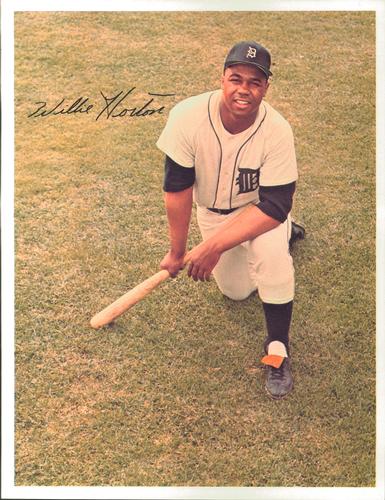 1966 Detroit Tigers Color Picture Pack A #NNO Willie Horton Front