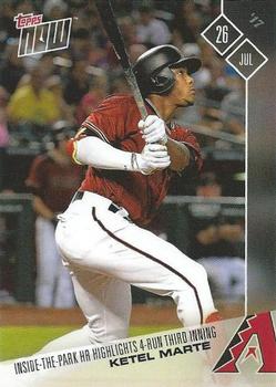 2017 Topps Now #395 Ketel Marte Front