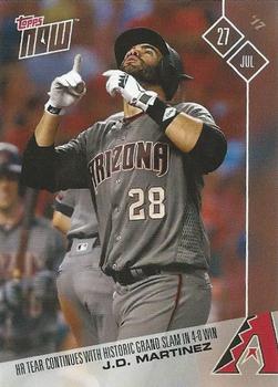 2017 Topps Now #405 J.D. Martinez Front
