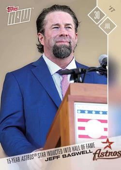 2017 Topps Now #413 Jeff Bagwell Front