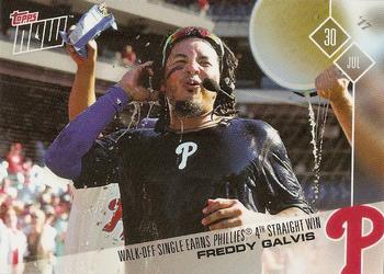 2017 Topps Now #417 Freddy Galvis Front
