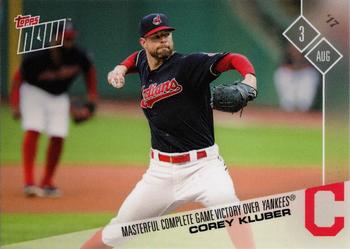 2017 Topps Now #441 Corey Kluber Front