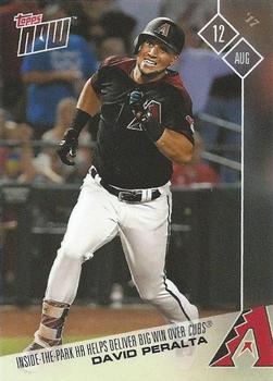 2017 Topps Now #473 David Peralta Front