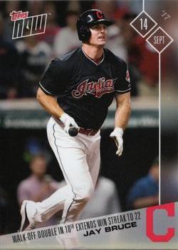 2017 Topps Now #607 Jay Bruce Front