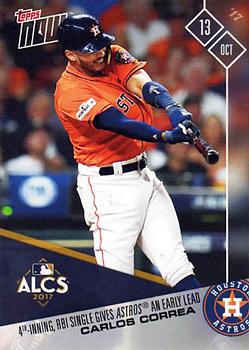 2017 Topps Now #756 Carlos Correa Front