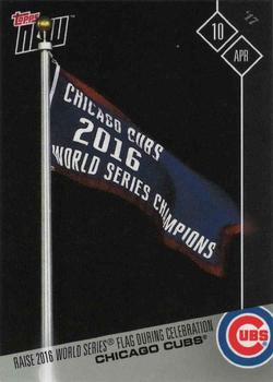 2017 Topps Now #32 Chicago Cubs Front