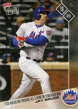 2017 Topps Now #65 Jay Bruce Front