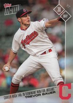2017 Topps Now #199 Trevor Bauer Front