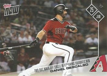 2017 Topps Now #292 Daniel Descalso Front