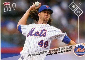 2017 Topps Now #311 Jacob deGrom Front