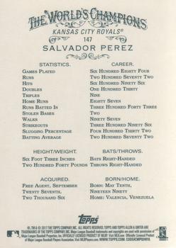 2017 Topps Allen & Ginter #147 Salvador Perez Back