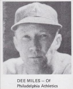 1976 HRT/RES 1942 Playball #18 Dee Miles Front