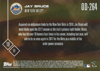 2017 Topps Now Road to Opening Day New York Mets #OD-264 Jay Bruce Back