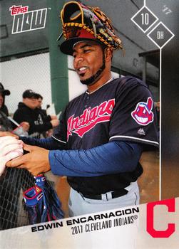 2017 Topps Now Road to Opening Day Cleveland Indians #OD-93 Edwin Encarnacion Front