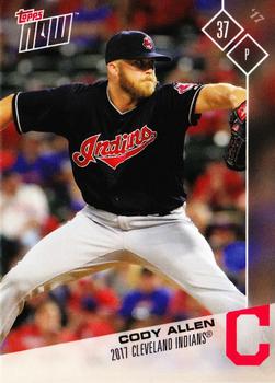 2017 Topps Now Road to Opening Day Cleveland Indians #OD-105 Cody Allen Front