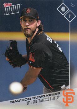 2017 Topps Now Road to Opening Day San Francisco Giants #OD-436 Madison Bumgarner Front