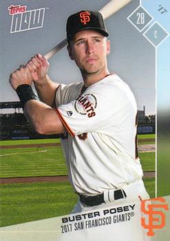 2017 Topps Now Road to Opening Day San Francisco Giants #OD-437 Buster Posey Front