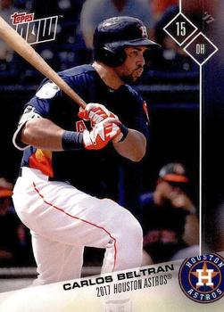 2017 Topps Now Road to Opening Day Houston Astros #OD-159 Carlos Beltran Front