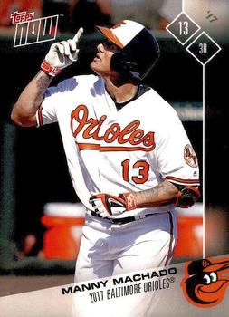 2017 Topps Now Road to Opening Day Baltimore Orioles #OD-2 Manny Machado Front