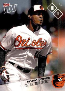 2017 Topps Now Road to Opening Day Baltimore Orioles #OD-3 Adam Jones Front