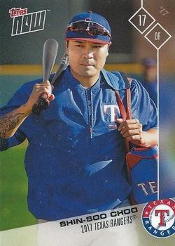 2017 Topps Now Road to Opening Day Texas Rangers #OD-215 Shin-Soo Choo Front