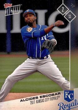 2017 Topps Now Road to Opening Day Kansas City Royals #OD-127 Alcides Escobar Front