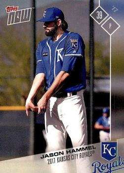 2017 Topps Now Road to Opening Day Kansas City Royals #OD-130 Jason Hammel Front