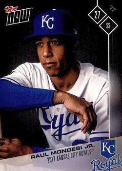 2017 Topps Now Road to Opening Day Kansas City Royals #OD-131 Raul Mondesi Jr. Front