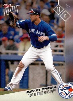2017 Topps Now Road to Opening Day Toronto Blue Jays #OD-66 Justin Smoak Front