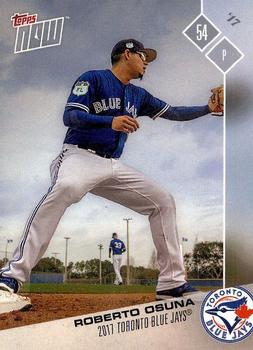 2017 Topps Now Road to Opening Day Toronto Blue Jays #OD-75 Roberto Osuna Front