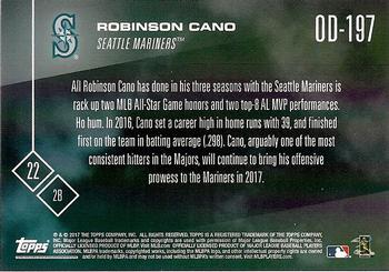 2017 Topps Now Road to Opening Day Seattle Mariners #OD-197 Robinson Cano Back