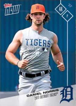 2017 Topps Now Road to Opening Day Detroit Tigers #OD-118 Daniel Norris Front