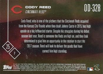 2017 Topps Now Road to Opening Day Cincinnati Reds #OD-328 Cody Reed Back