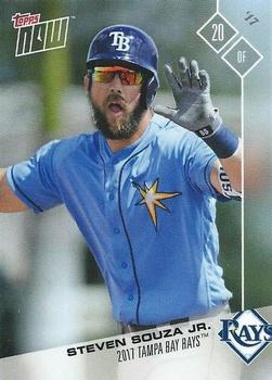 2017 Topps Now Road to Opening Day Tampa Bay Rays #OD-49 Steven Souza Front