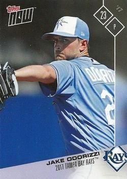 2017 Topps Now Road to Opening Day Tampa Bay Rays #OD-56 Jake Odorizzi Front