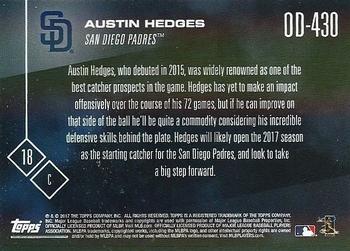 2017 Topps Now Road to Opening Day San Diego Padres #OD-430 Austin Hedges Back