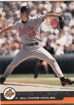 2001 Pacific #58 Mike Mussina Front