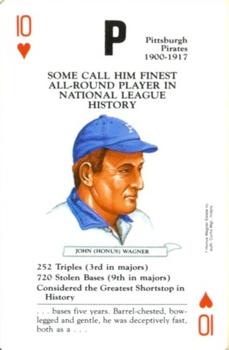 1991 U.S. Games Systems Baseball Legends #10♥ Honus Wagner Front
