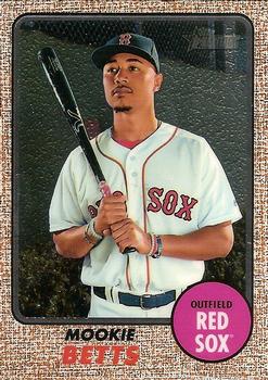 2017 Topps Heritage - Chrome #THC-428 Mookie Betts Front