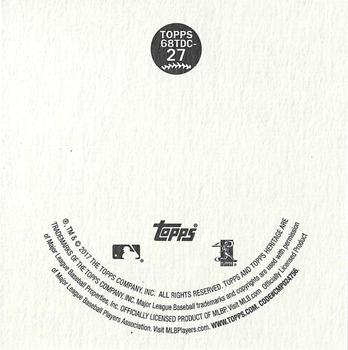 2017 Topps Heritage - 1968 Topps Discs #68TDC-27 Jose Altuve Back
