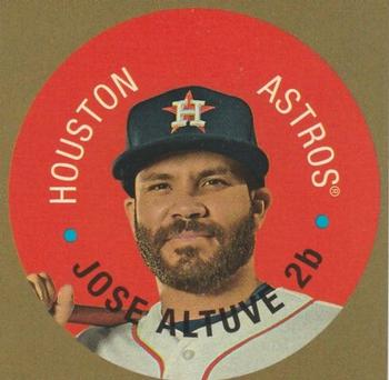 2017 Topps Heritage - 1968 Topps Discs #68TDC-27 Jose Altuve Front