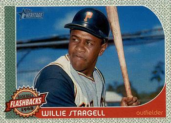 2017 Topps Heritage - Baseball Flashbacks #BF-WS Willie Stargell Front